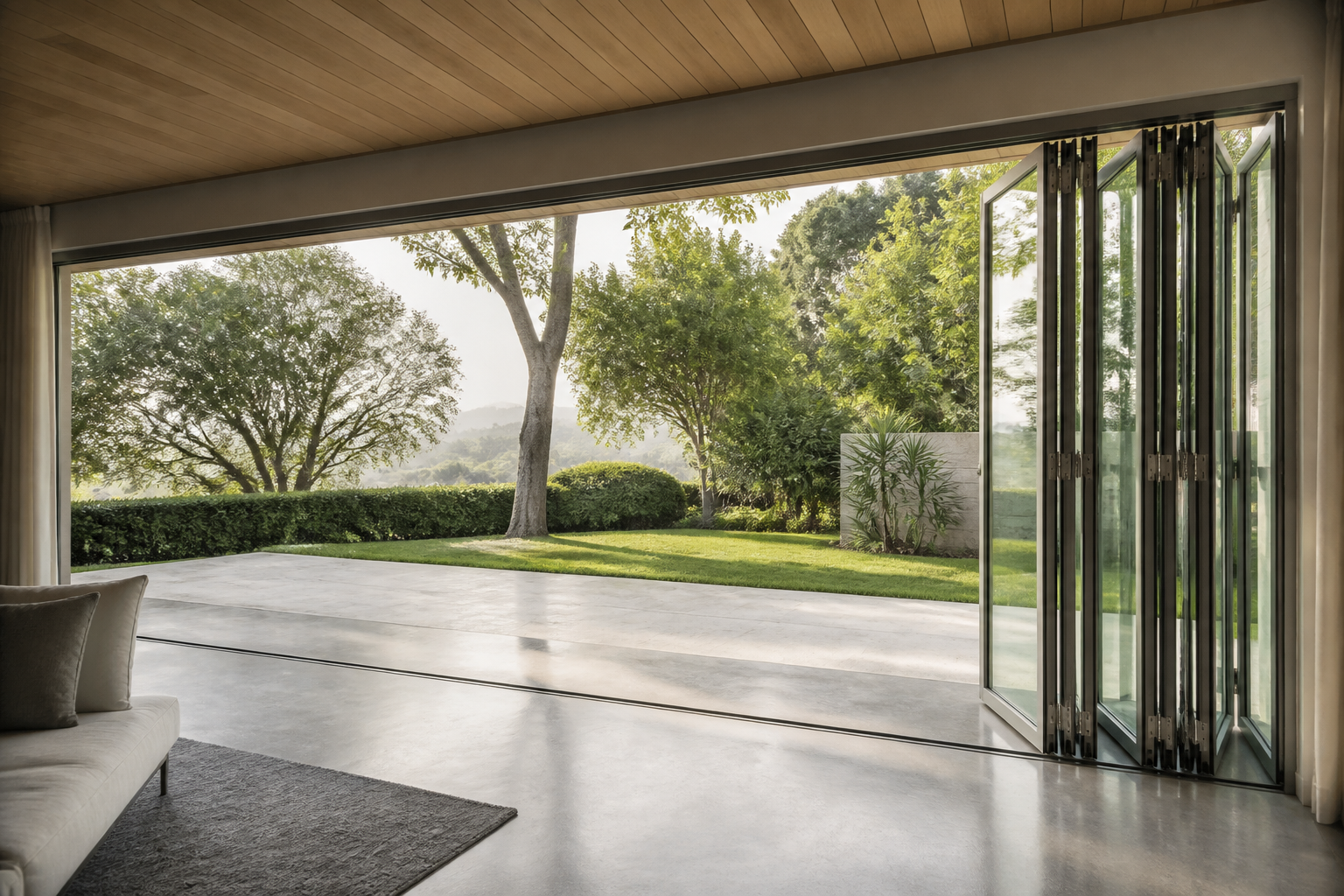 VLX 100 Bifold / Folding Door in Columbus, OH | TruePane Windows & Doors - detail 4