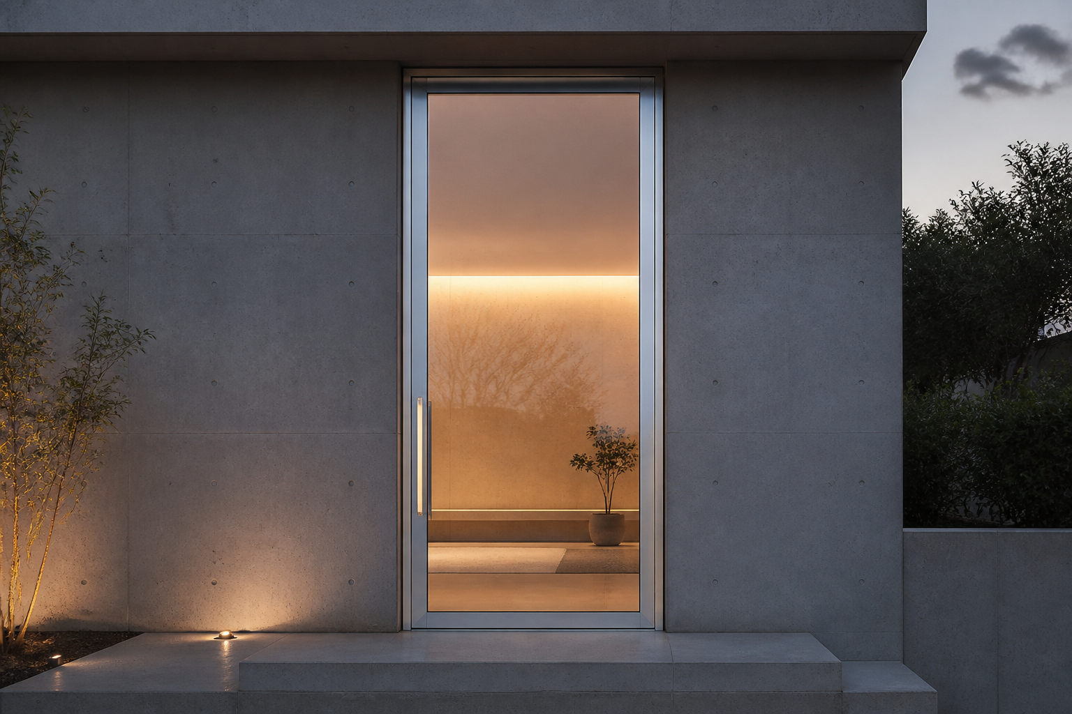 VLX 100 Pivot Door in Columbus, OH | TruePane Windows & Doors - detail 2